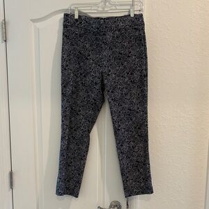 Black and white Patterned Pants